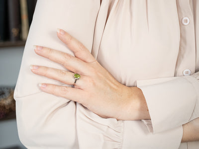 The Penelope Peridot Ring