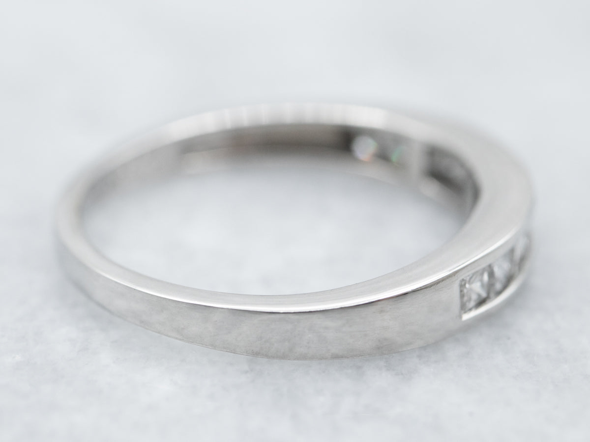 Platinum Diamond Encrusted Band