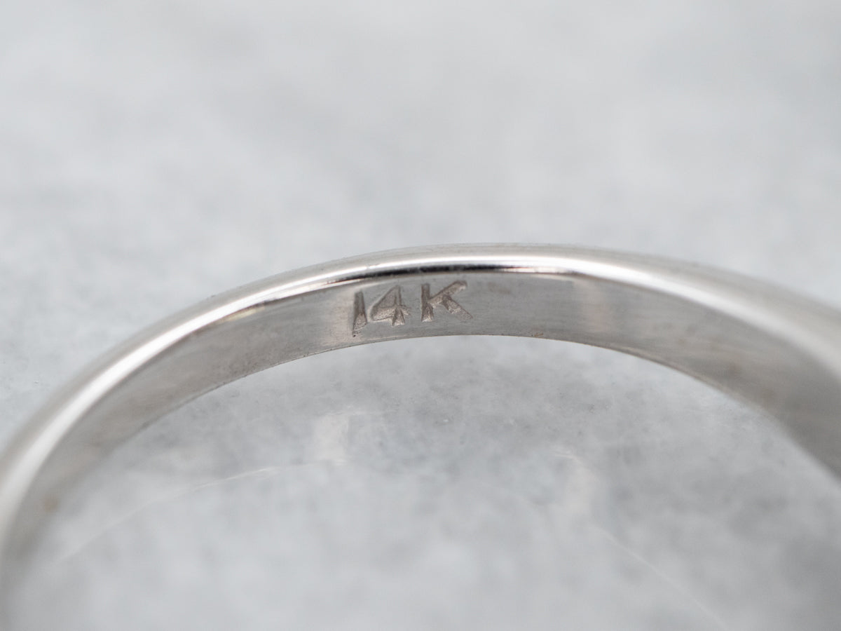 Periwinkle Sapphire Solitaire Ring