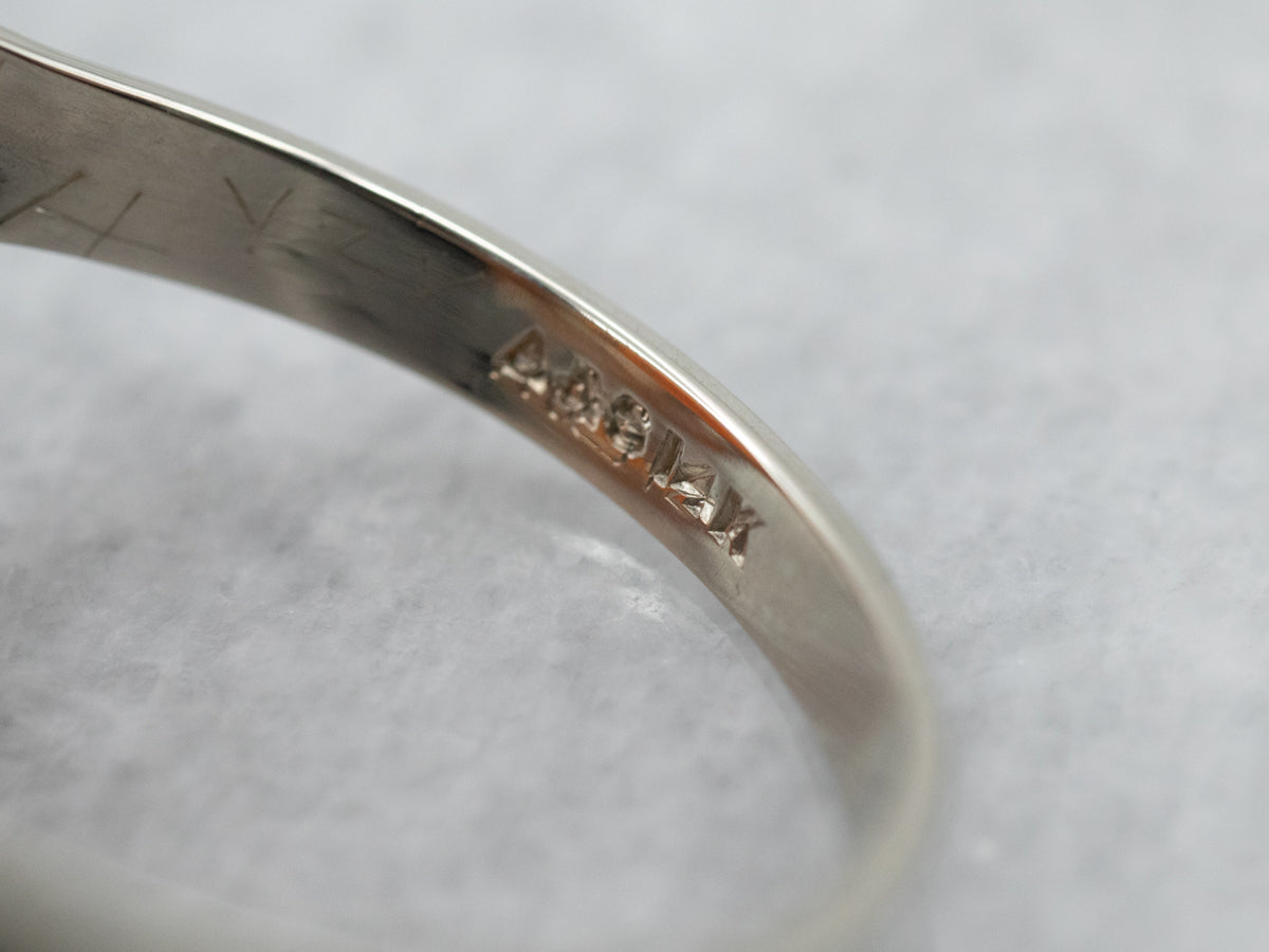 Art Deco Cameo Filigree Ring