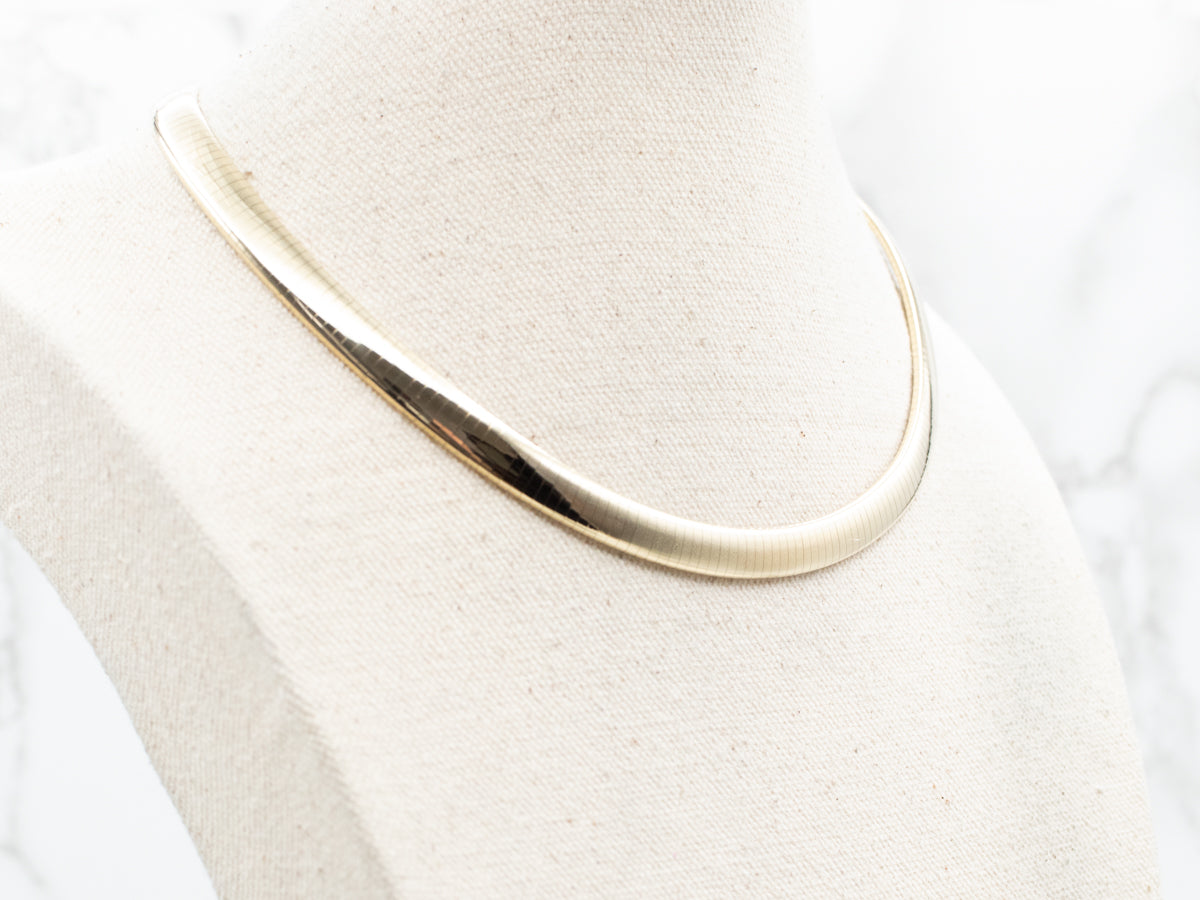 Italian Gold Omega Chain