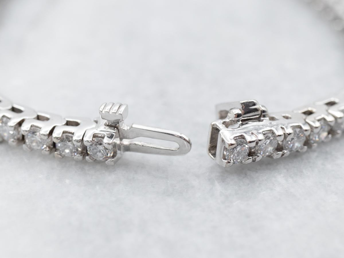 Diamond Encrusted Tennis Bracelet