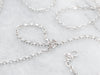 Thick 20-Inch White Gold Cable Chain