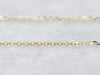 20-Inch Yellow Gold Cable Chain
