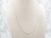 20-Inch Yellow Gold Cable Chain