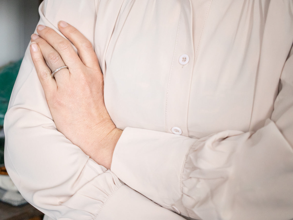 Seamless Princess Cut Diamond Wedding Band