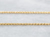 Thick 22-Inch Yellow Gold Wheat Chain