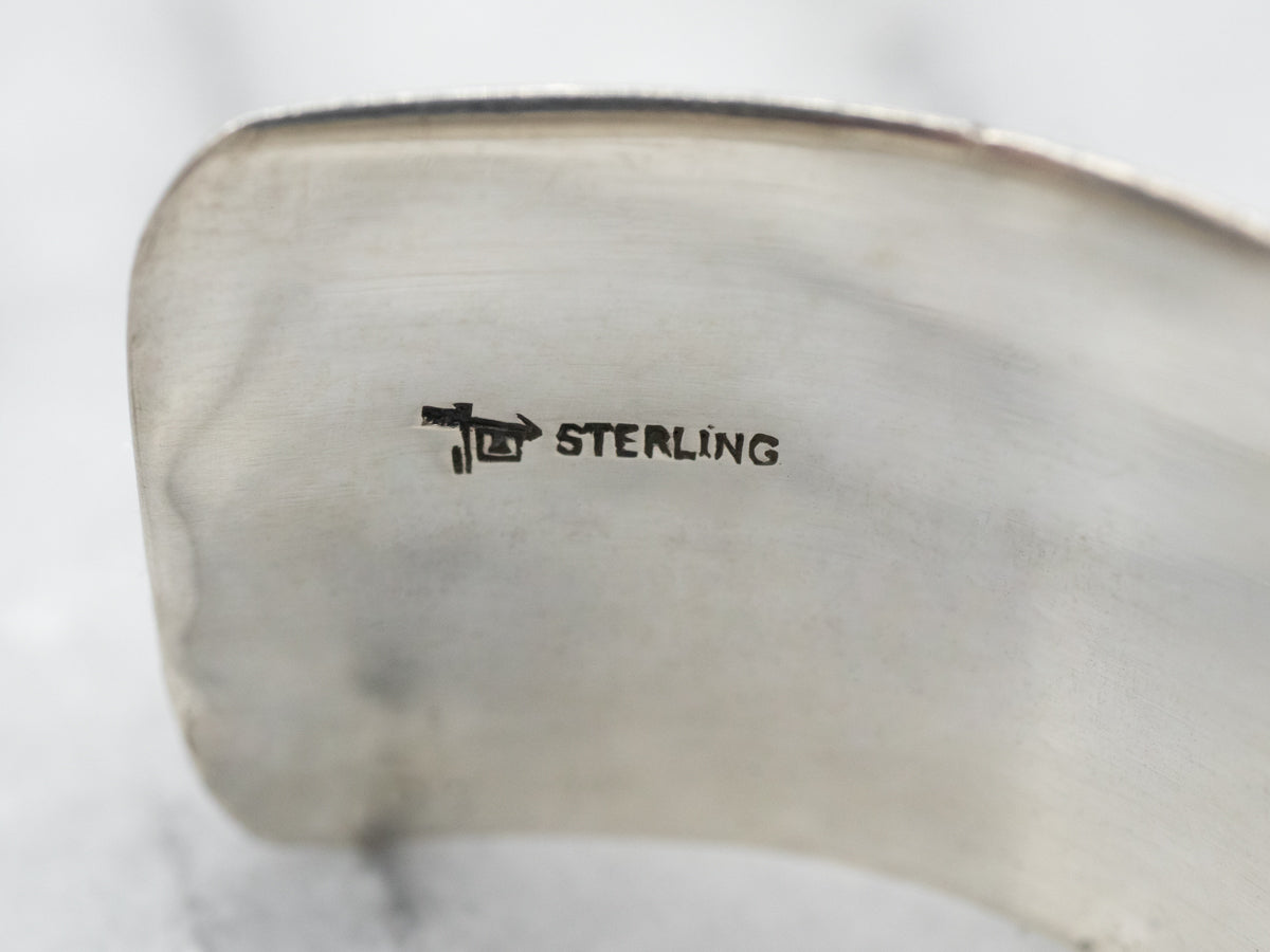 Sterling Silver Twisted Cuff Bracelet