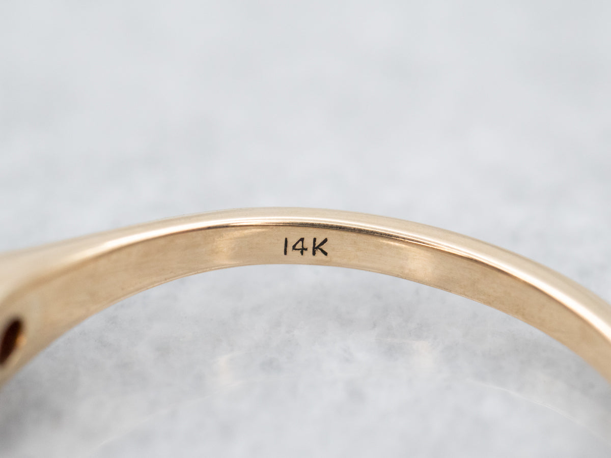 Stunning Vintage Ruby Solitaire Ring