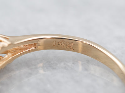 Multi Cut Diamond Encrusted Band Ring
