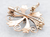 Victorian Diamond and Seed Pearl Brooch or Pendant