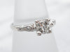 Platinum Diamond Encrusted Engagement Ring