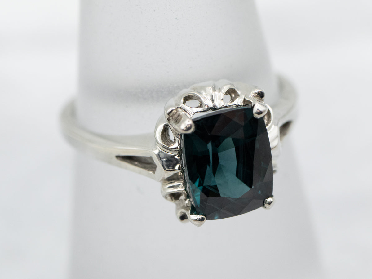 Vintage Spinel Solitaire Ring