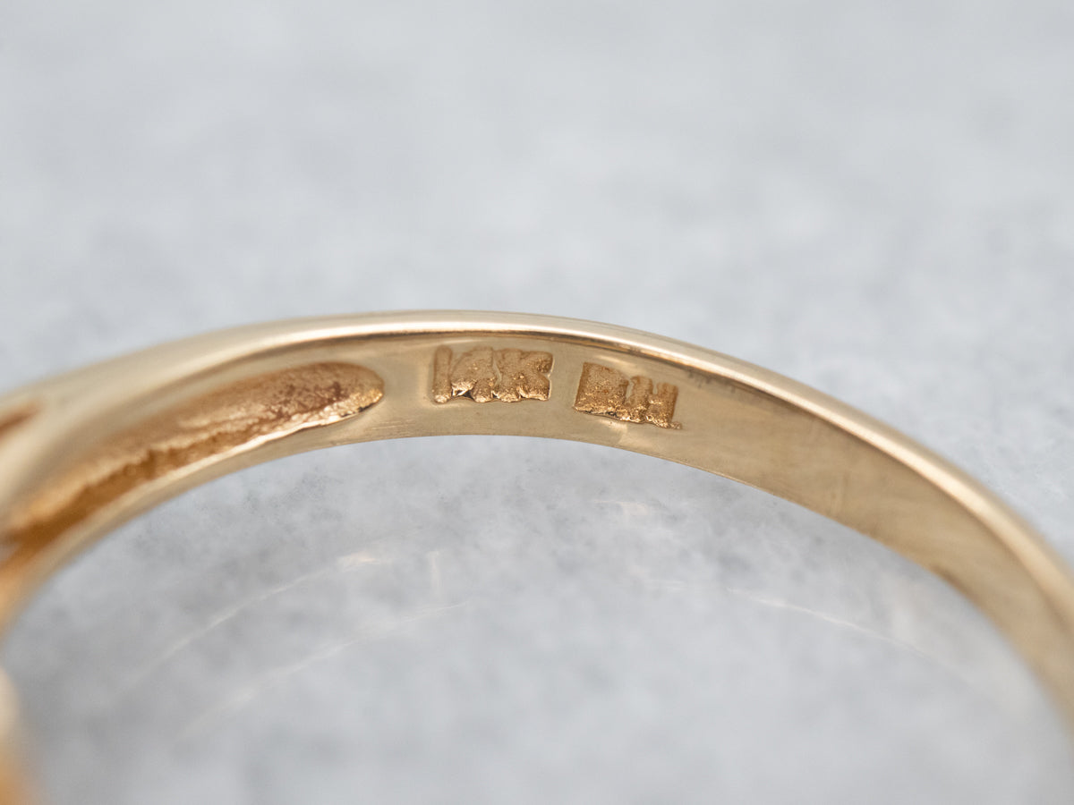 Sapphire and Diamond Anniversary Ring