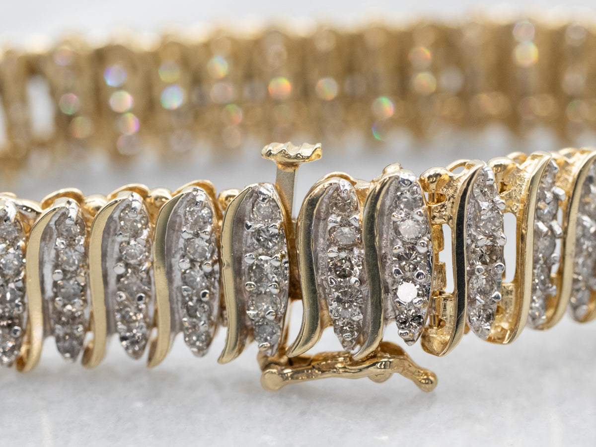 3 MM Diamond Ball Gold-Filled Beaded Bracelet – Bonnie Jennifer
