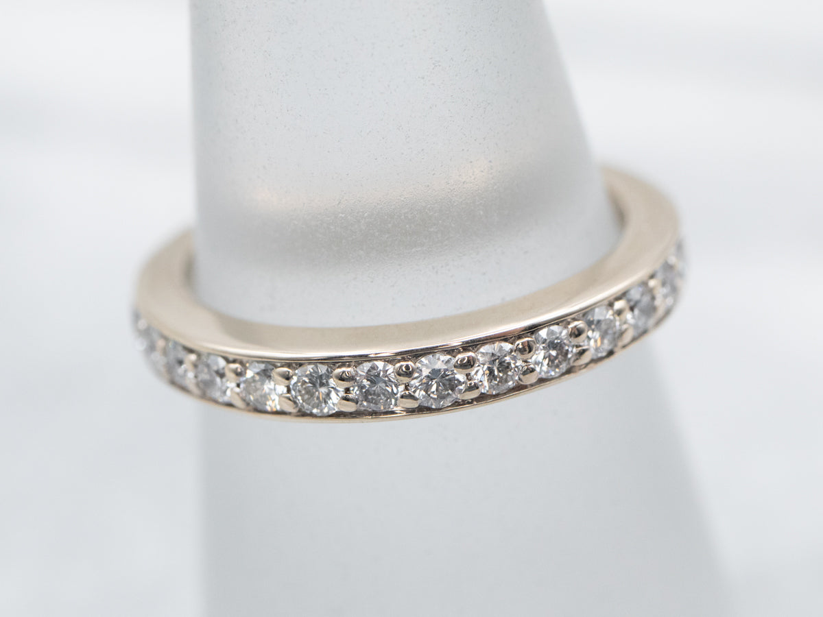 The Leo Diamond Encrusted Band