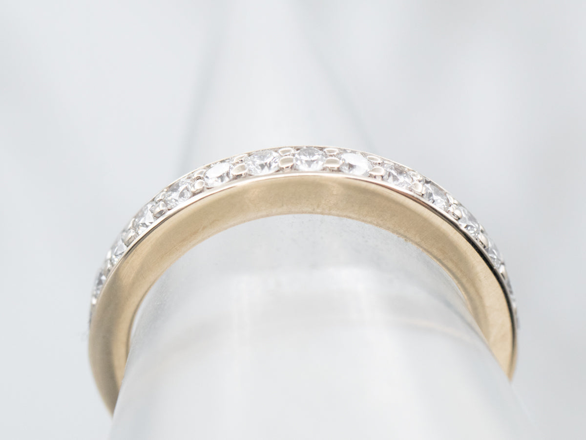 The Leo Diamond Encrusted Band