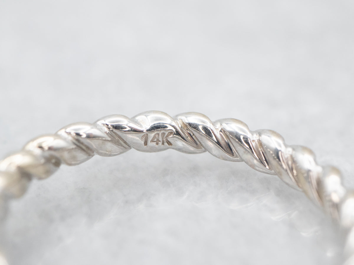 Modern East-West Sapphire Solitaire Engagement Ring