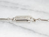European Cut Diamond Encrusted Link Chain Necklace
