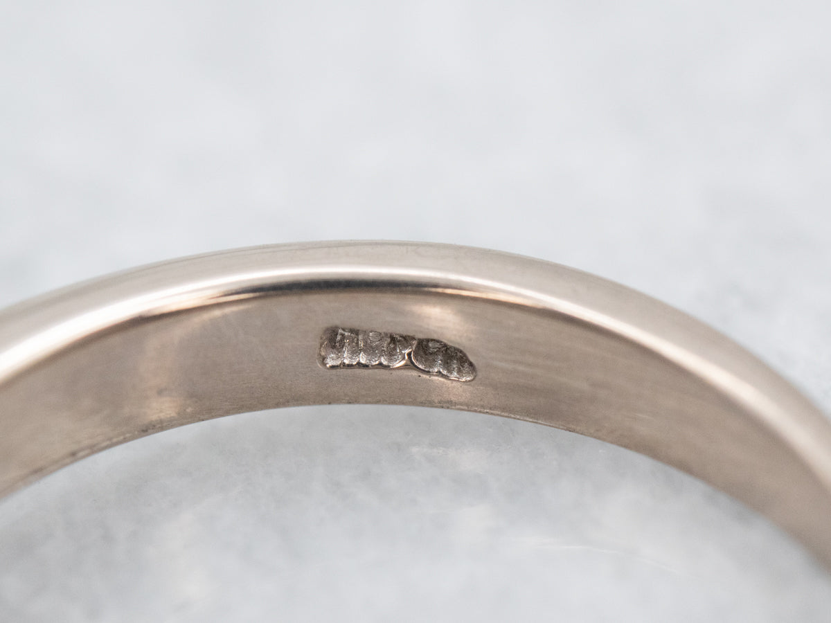 Three Stone Diamond Engagement Ring