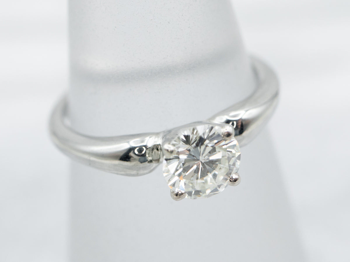 Solitaire Diamond Engagement Ring