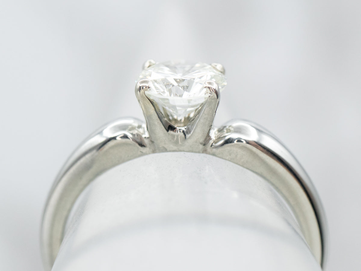 Solitaire Diamond Engagement Ring