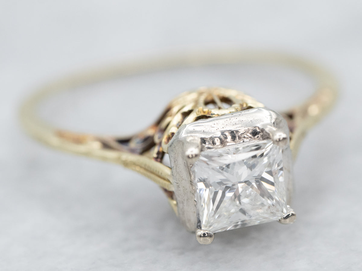 princess cut diamond dress rings Princess Cut Diamond Engagement Ring