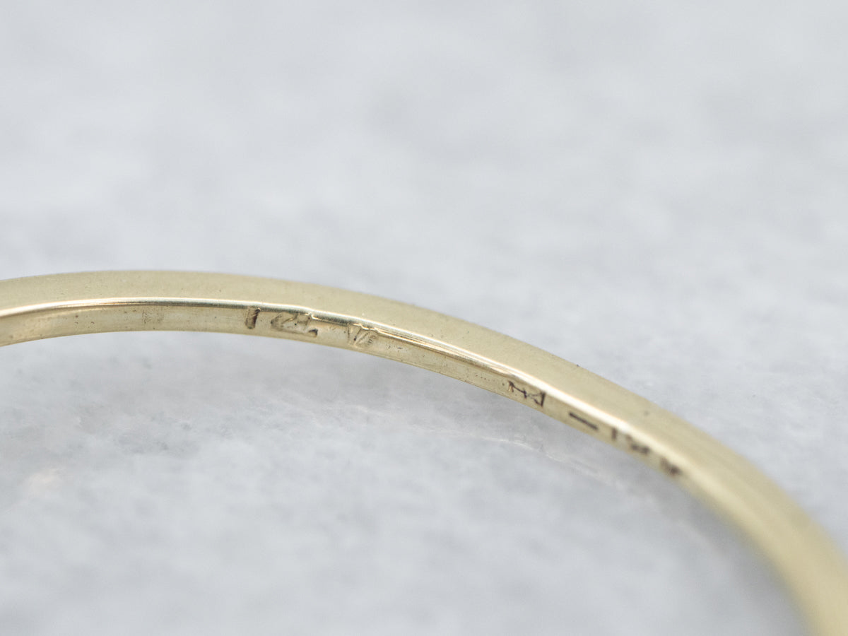 Princess Cut Diamond Art Deco Filigree Engagement Ring