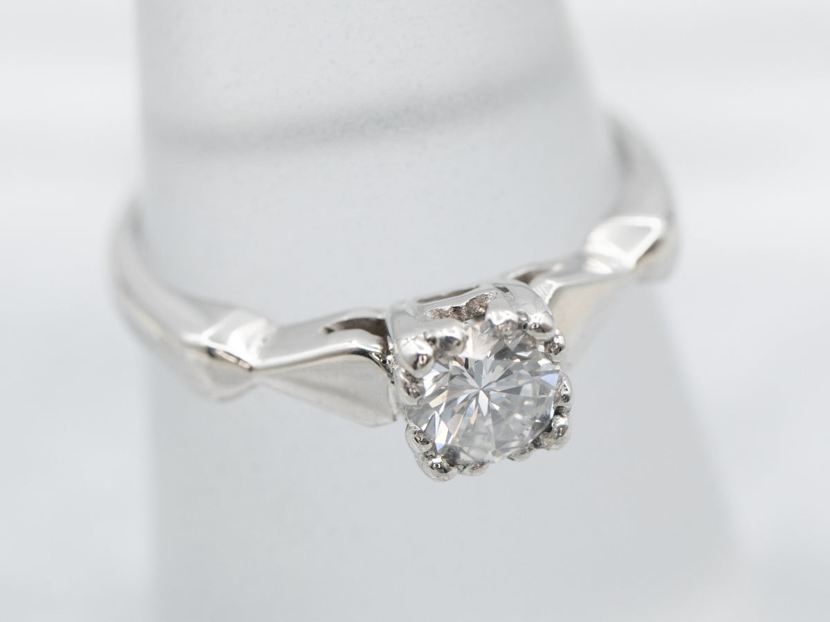 Platinum Diamond Solitaire Engagement Ring