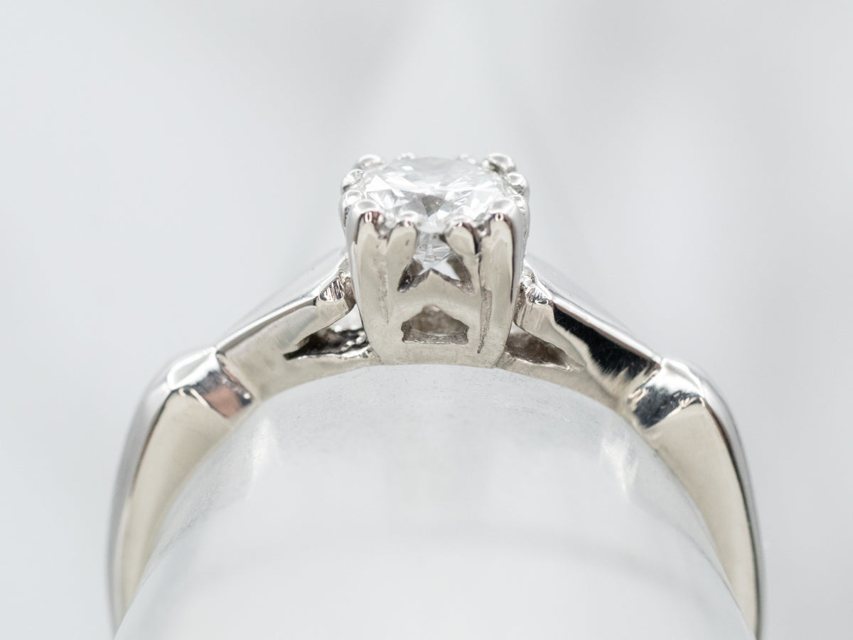 Platinum Diamond Solitaire Engagement Ring