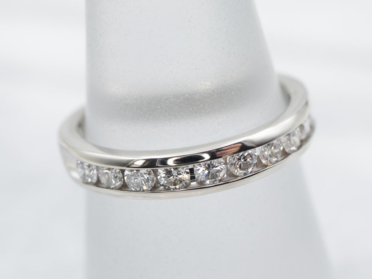Channel Set Diamond Band