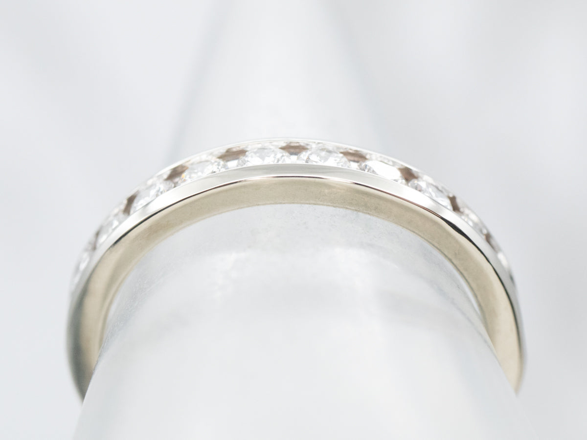 Channel Set Diamond Band