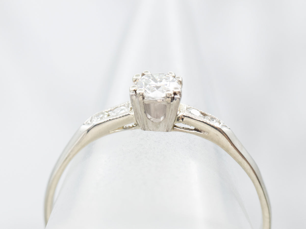 Vintage Diamond Engagement Ring