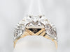 Vintage Diamond Masonic Ring