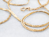 Braided 14K Gold Chain Necklace