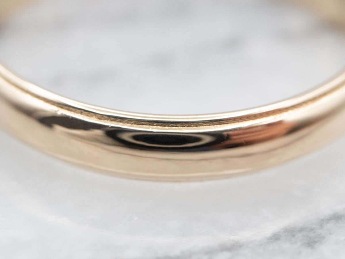 Yellow Gold Wedding Band