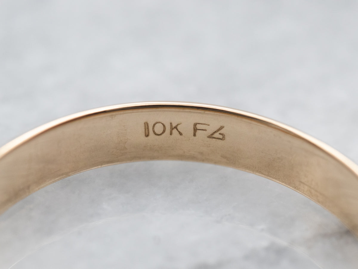 Yellow Gold Wedding Band