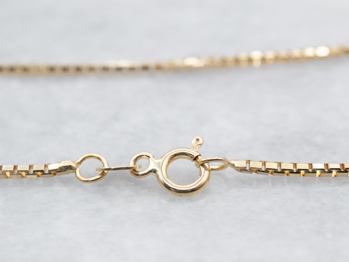 Italian Gold Box Chain