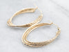 Textured Multi Hoop Gold Earrings