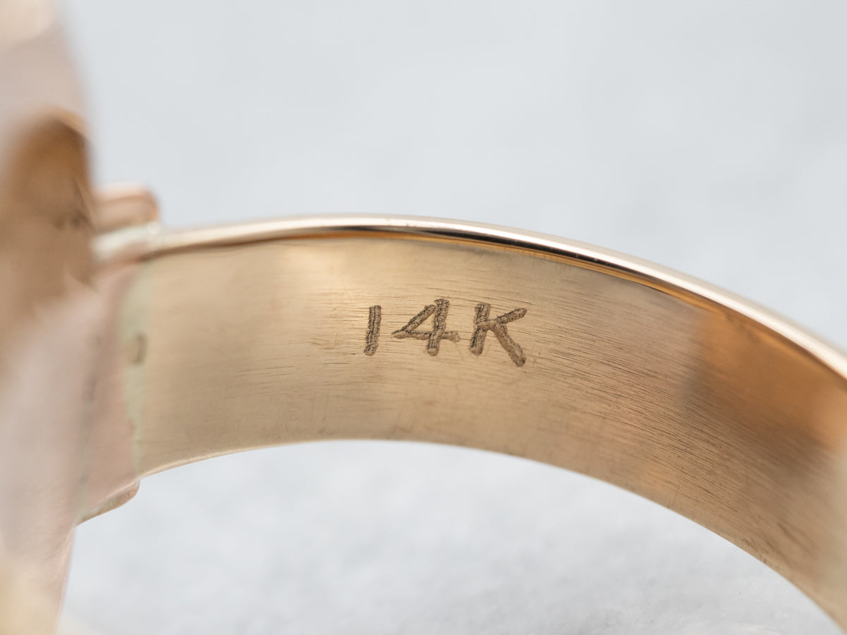 Striking Sardonyx Roman Soldier Intaglio Ring