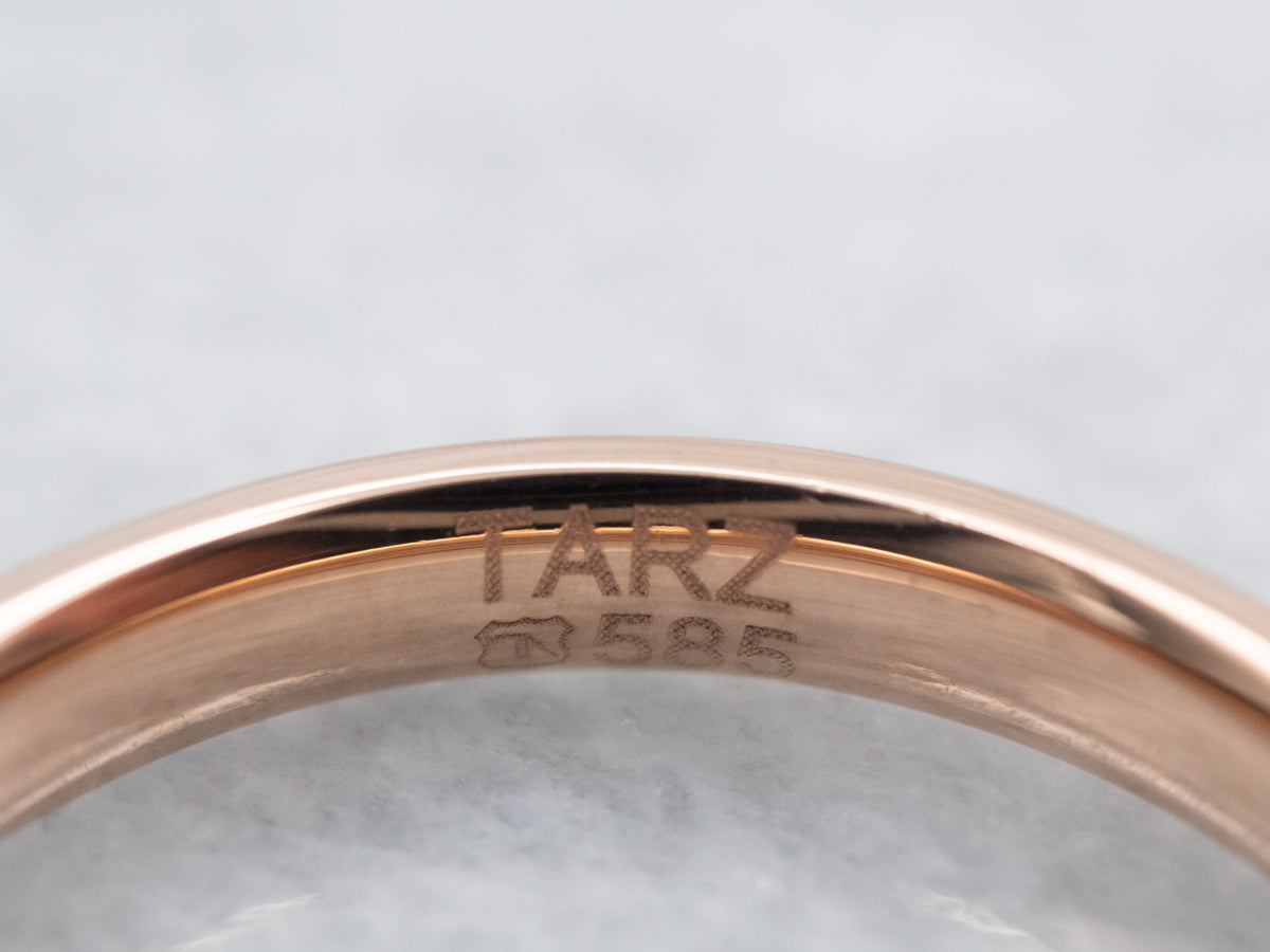 One Ring to Rule Them All Rose Gold Band