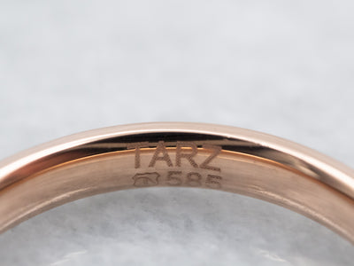 One Ring to Rule Them All Rose Gold Band
