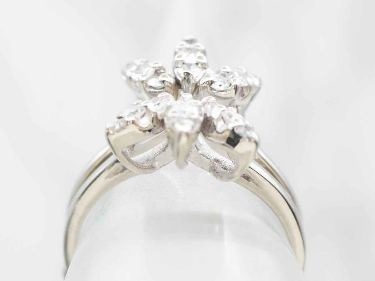 White Gold Diamond Enhancer Band