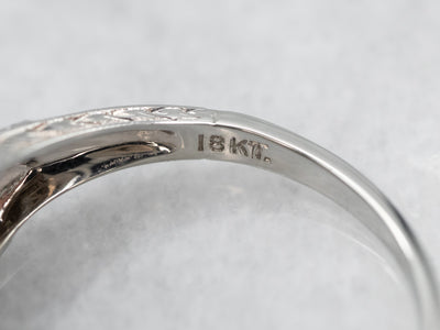 1920s Art Deco Diamond Engagement Ring