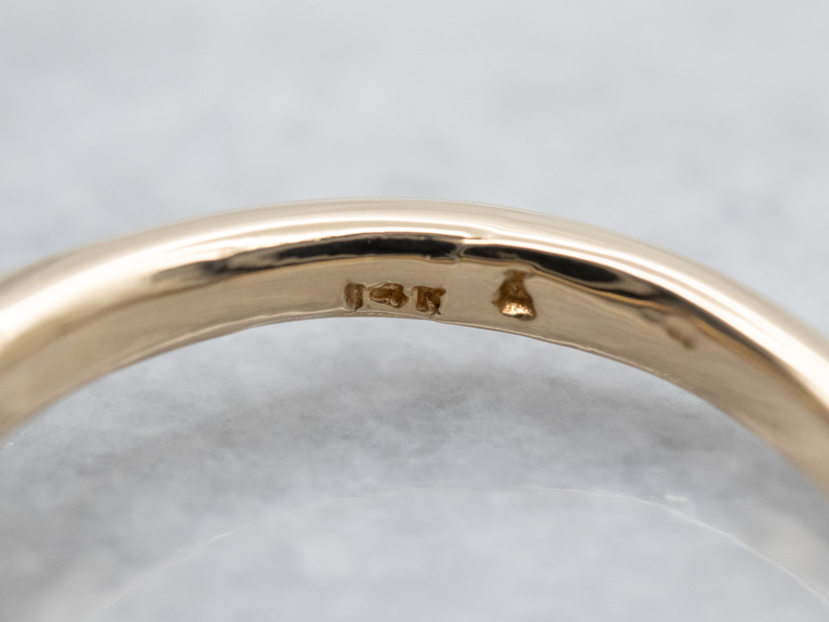 Sapphire and Diamond Anniversary Ring