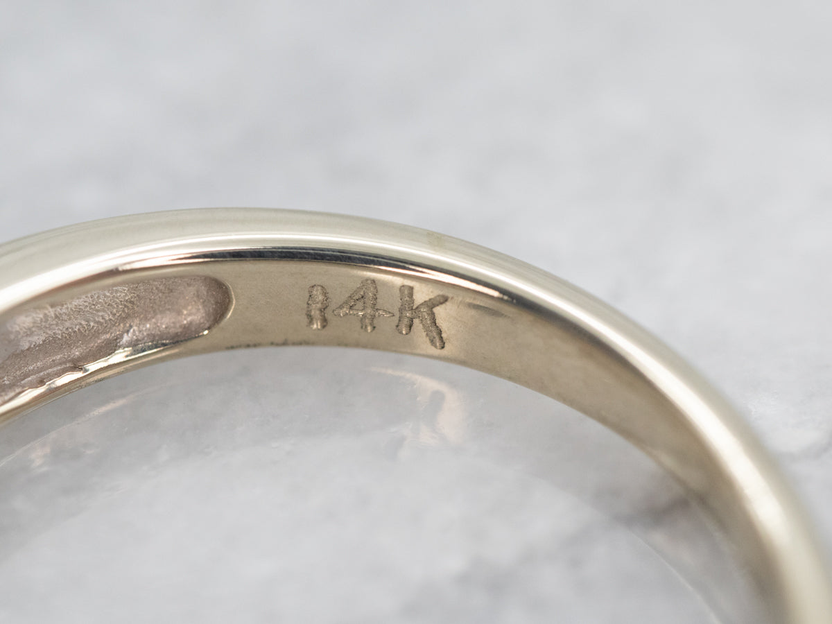 Channel Set Princess Cut Diamond Band