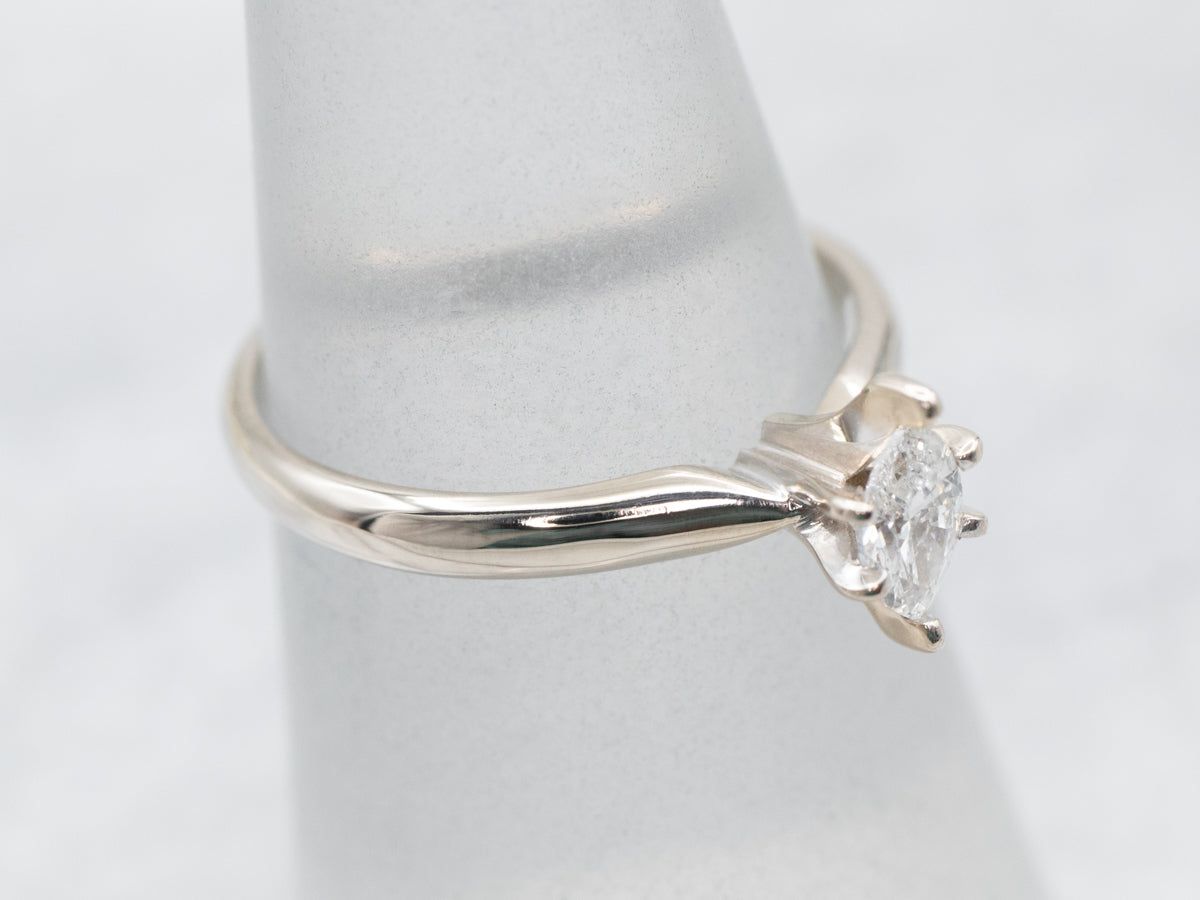 Marquise Diamond Engagement Ring