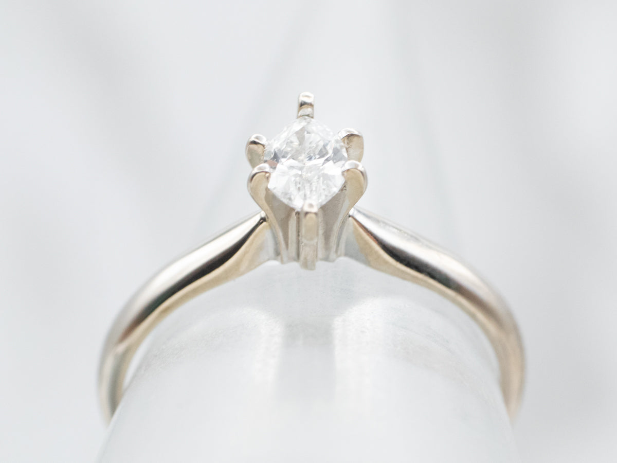 Marquise Diamond Engagement Ring