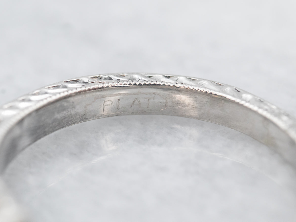 Platinum Diamond Engagement Ring
