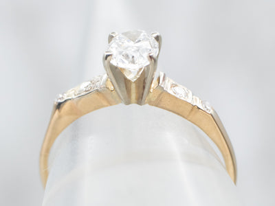 Stunningly Vintage Diamond Engagement Ring